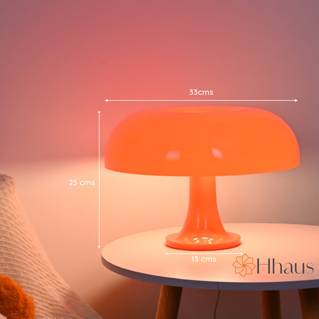 Mushroom LED Lamp (Orange)